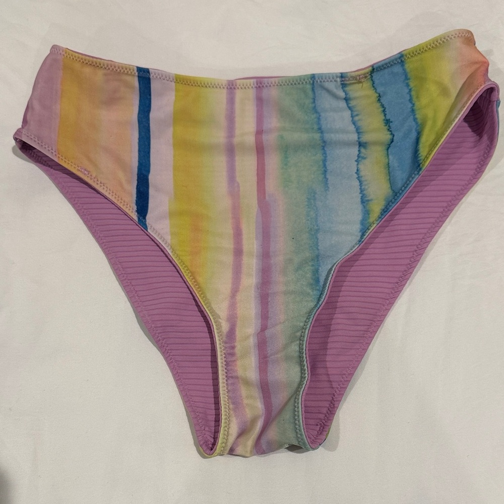 Nani swimwear Colorful Striped Bikini Bottom reversible